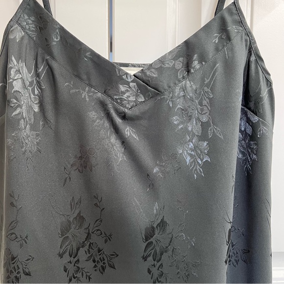 Lovestitch Womens Jane Floral Jacquard Cami in Black, Size S - Picture 3 of 6
